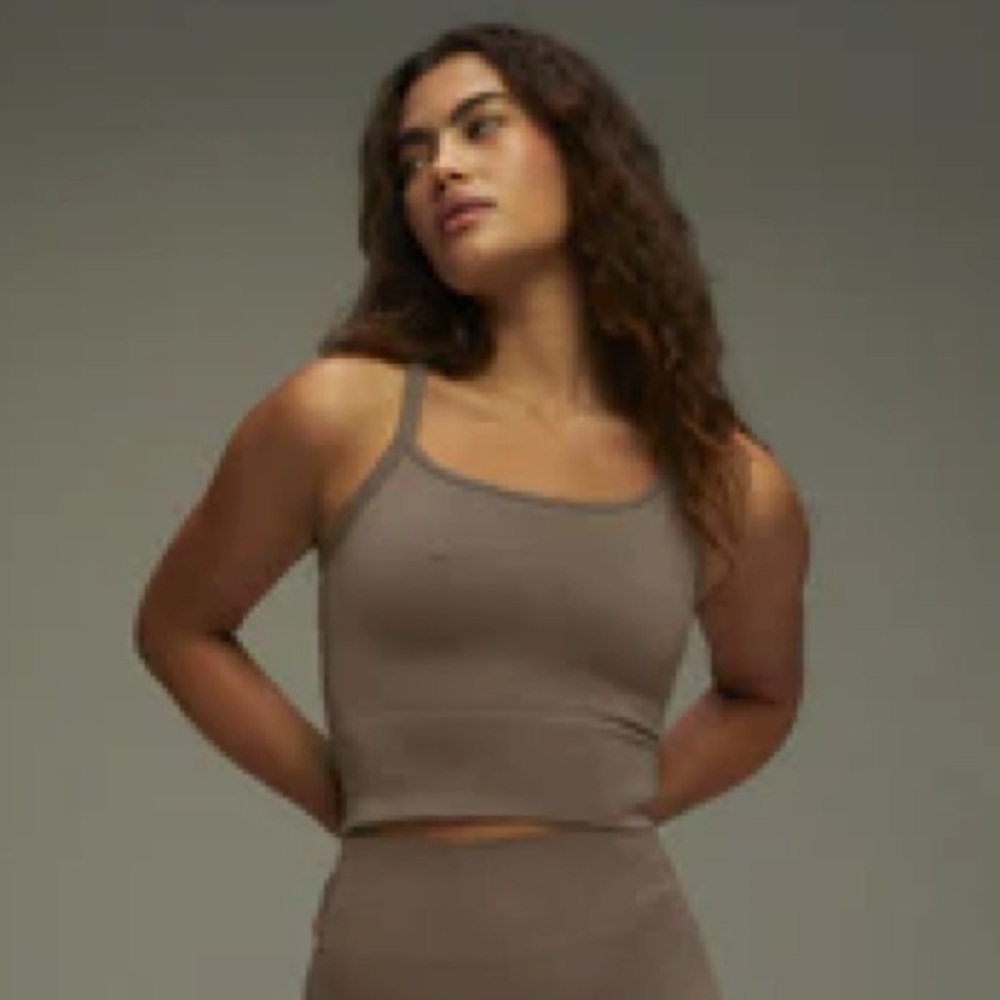 Adanola | NWT! Seamless Crop Tank - Cocao